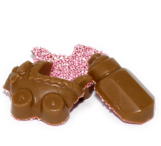 KINDERBETT &amp; MILCHFLASCHE ROSA