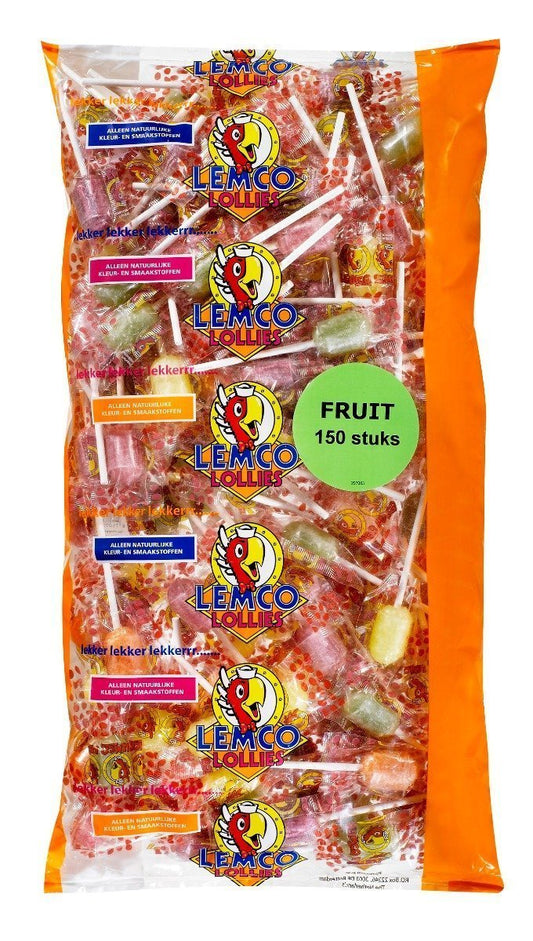 Lutscher Fruit Clubs 150 Stück