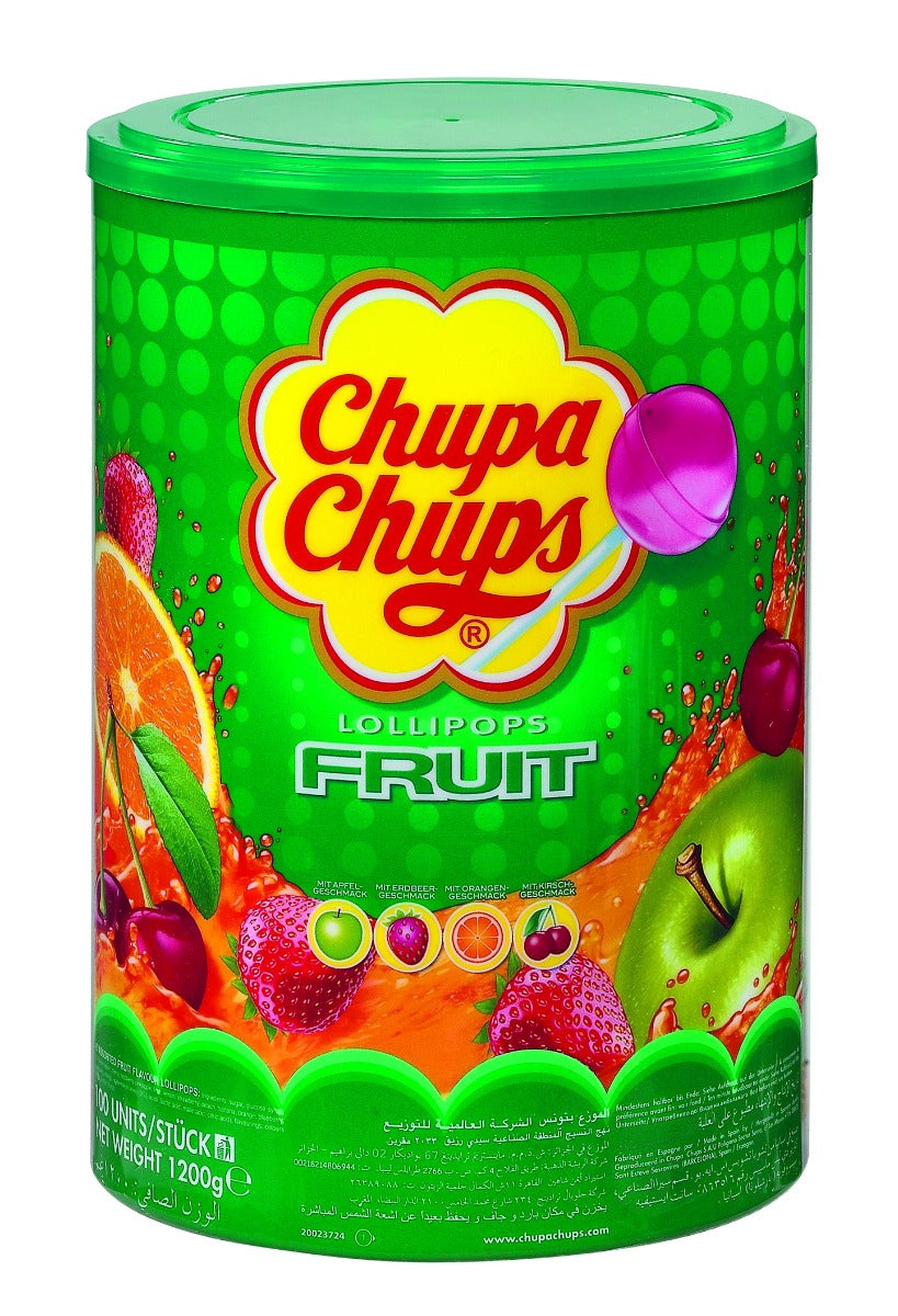 Chupa Chups Lutscher Obst 100 Stück