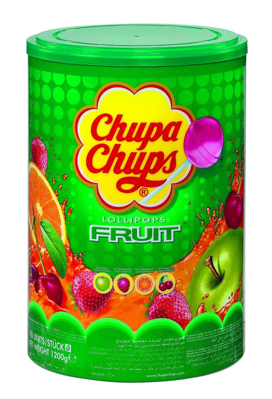 Chupa Chups Lutscher Obst 100 Stück