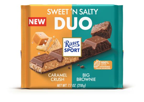 Ritter Sport Sweet 'N Salty DUO 218 Gramm