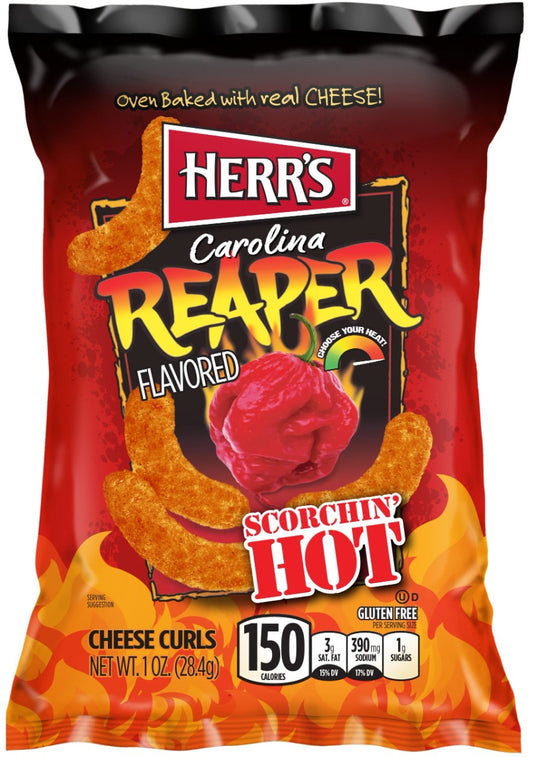Herr's Carolina Reaper Käselocken 28 Gramm