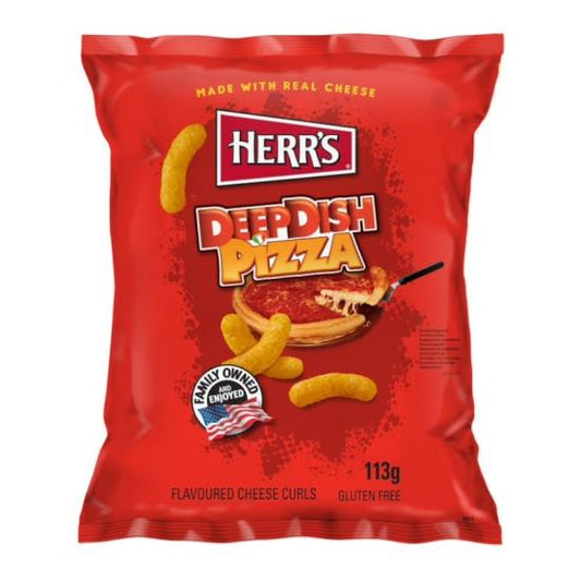 Herr's Deep Dish Curls 113 Gramm