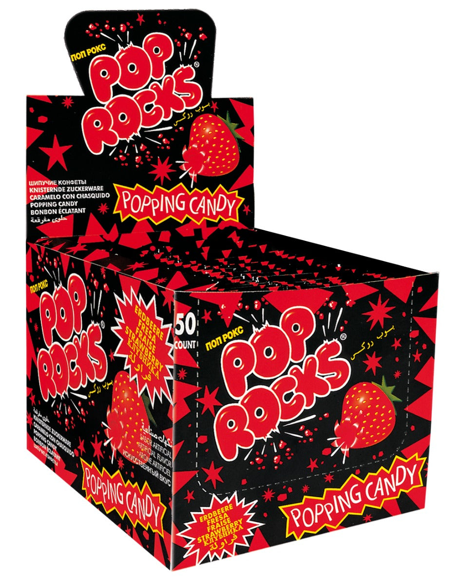 Pop Rocks Erdbeere 50 Stück
