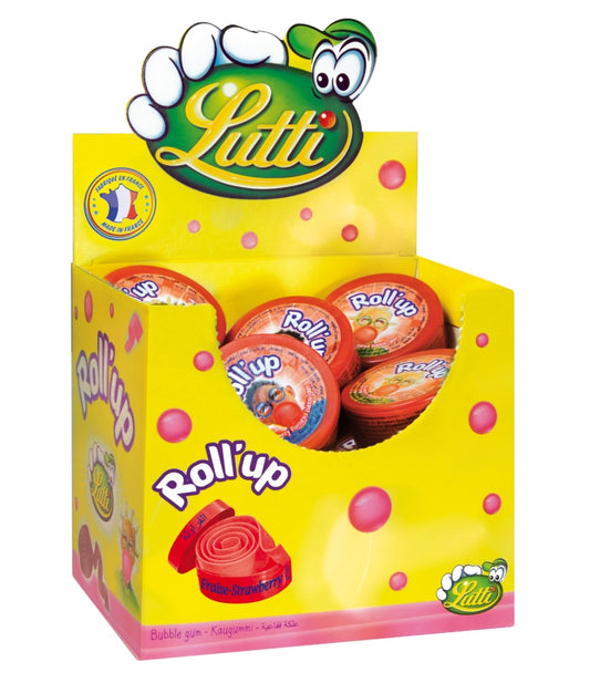 Lutti Tubblegum Erdbeere, 35-Gramm-Box x 24er-Pack