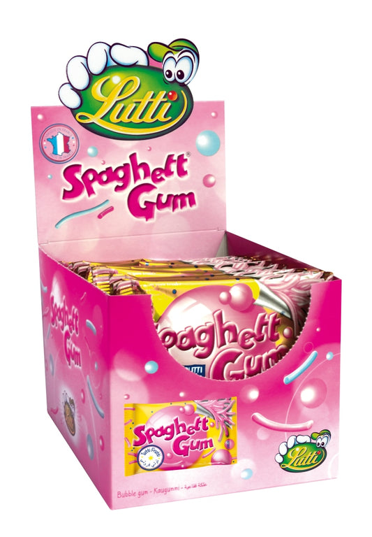 Lutti Spaghetti-Radiergummi, 24 Stück