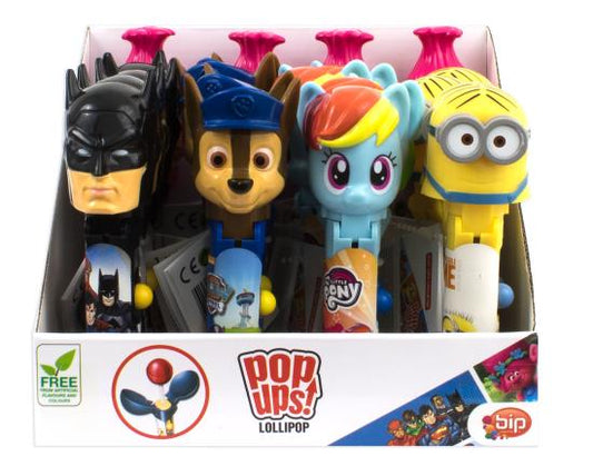 Lizenz-Mix Pop-Ups LolliPop x 20er-Pack
