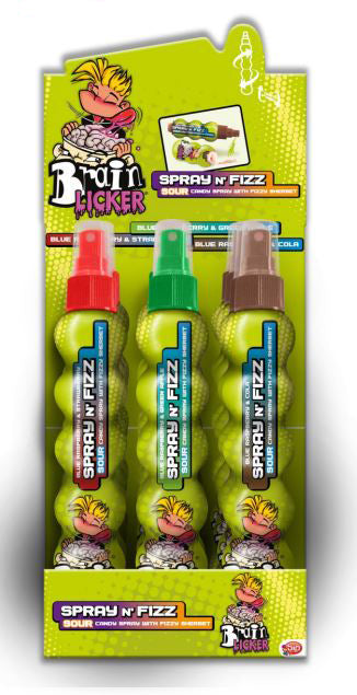 Brain Licker Spray N Fizz - 12 Stück
