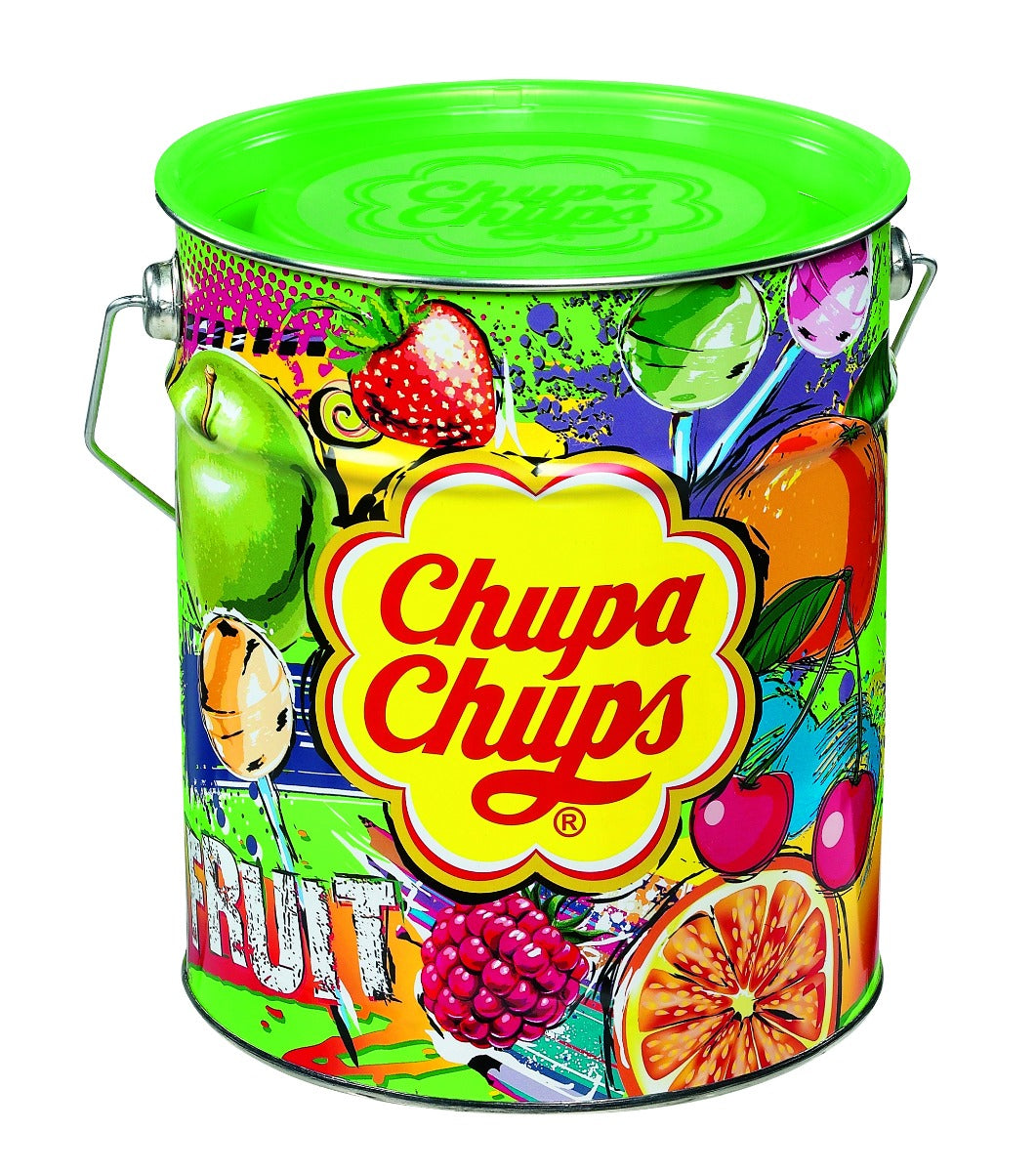 Chupa Chups Lutscher Früchte Dose 150 Stück