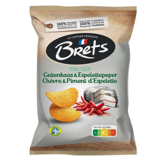 Brets Ziegenkäse-Pfeffer-Chips 125 Gramm