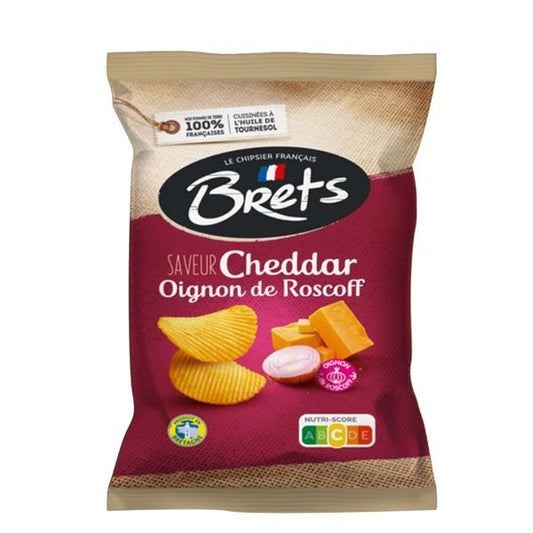 Brets Cheddar Roscoff Zwiebelchips 125 Gramm