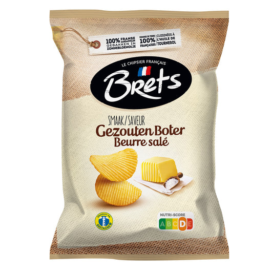Brets Gesalzene Butter 125 Gramm
