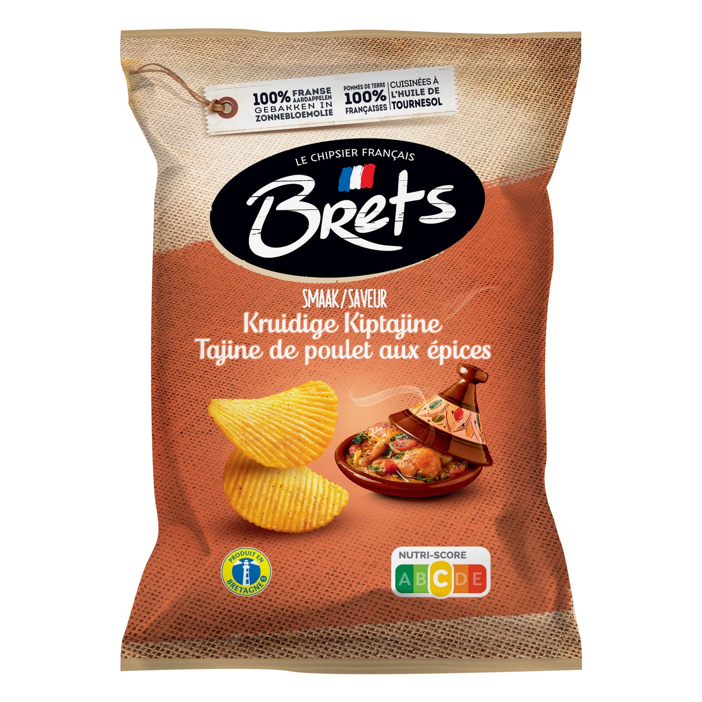 Brets Tajine Kip Met Kruiden 10 x 125 Gram