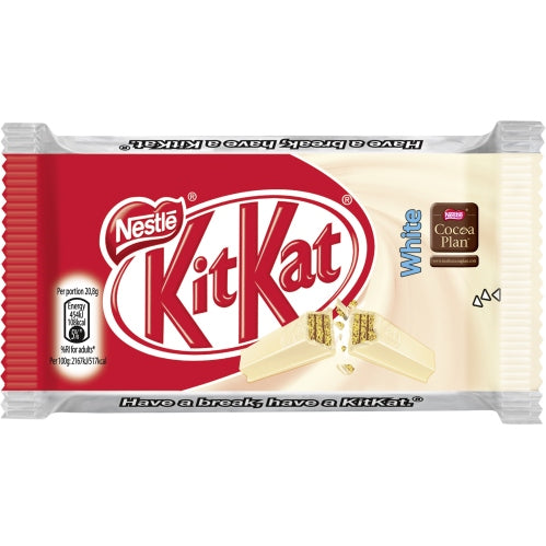 Kit Kat Weiße Schokoladentafel Einzeln 41,5 Gramm