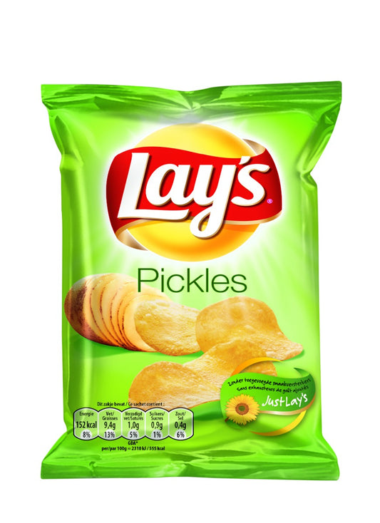 Lays Pickles Chips 40 Gramm