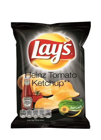 Lays Chips Tomatenketchup Box 20 x 40 Gramm