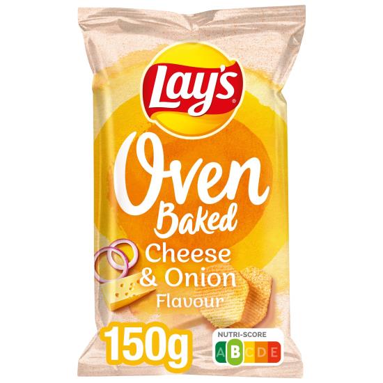 Lays Ofengebackener Käse mit Zwiebeln, 150 Gramm