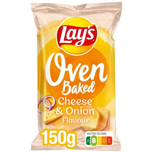 Lays Ofengebackener Käse mit Zwiebeln, 150 Gramm