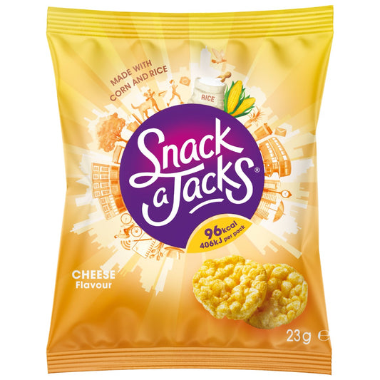 Snack A Jacks Knuspriger Käse 23 Gramm