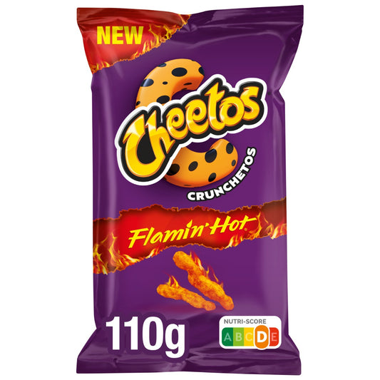 Cheetos Crunchetos Flamin‘ Hot 110 Gramm