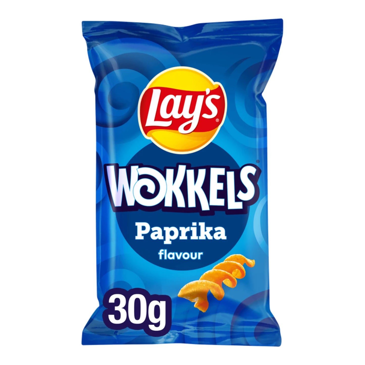 Lays Wokkels Paprika Doos 24 x 30 Gram