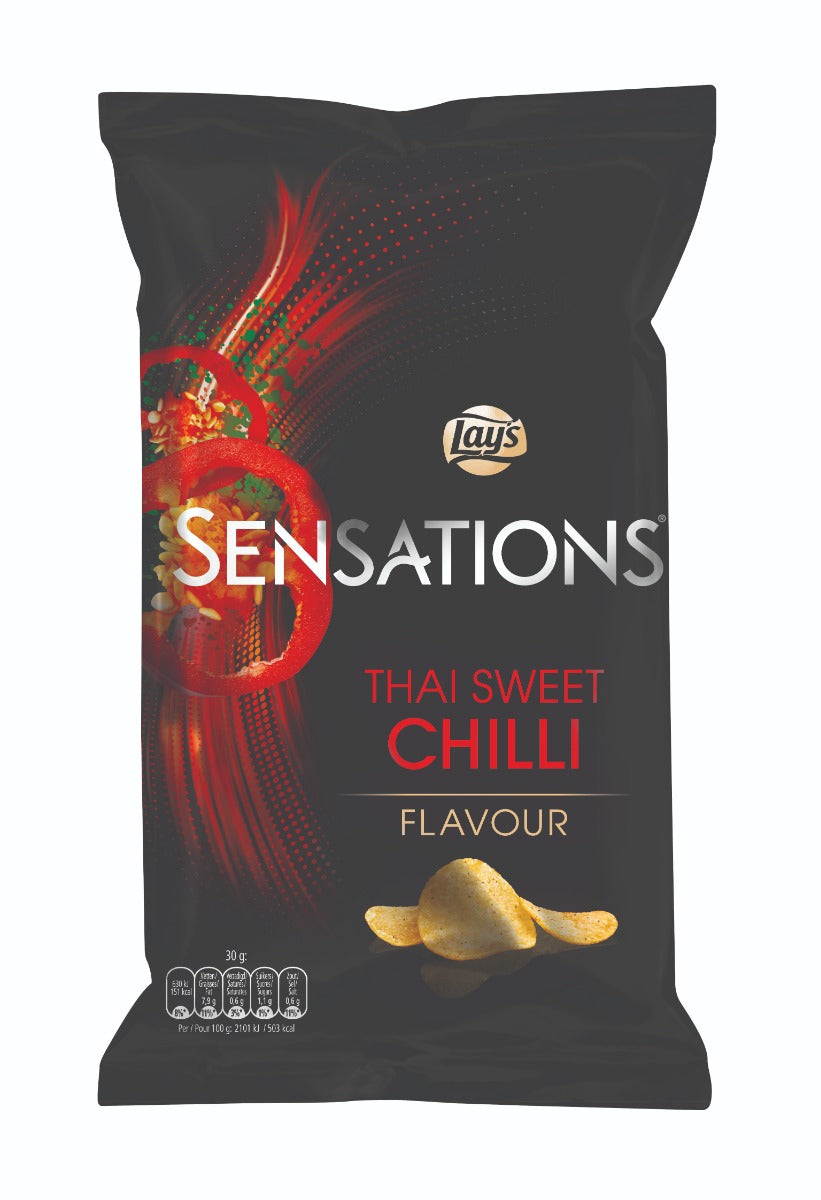 Lays Sensations Thai Sweet Chili 22 x 150 Gramm