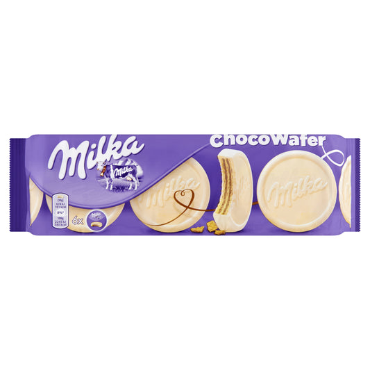 Milka Weiße Schokoladenwaffeln 18x 180 Gramm