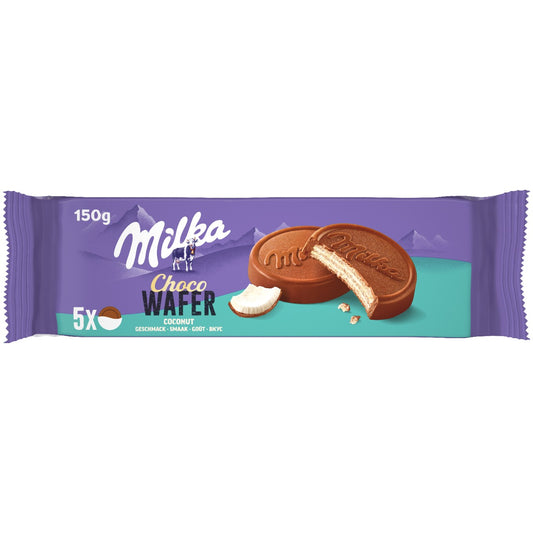 Milka Chocowafer Kokos 150 Gram