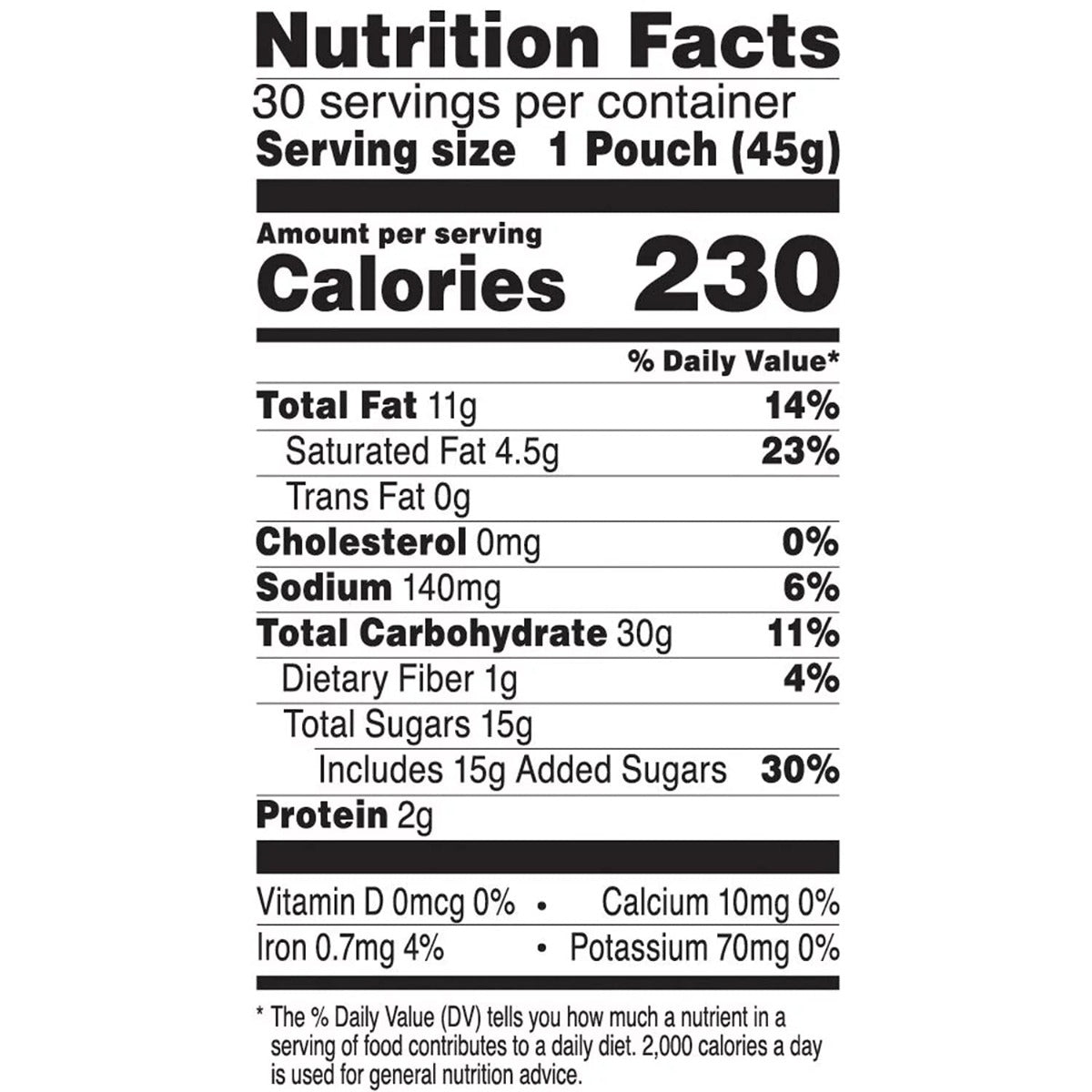 M&amp;M Bitesize Cookies 30 x 45 Gramm