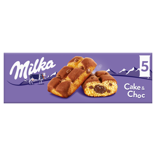 Milka Cake &amp; Choc Schokoladenstücke 175 Gramm