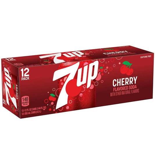 7UP Cherry Tray 12 x 355 ml