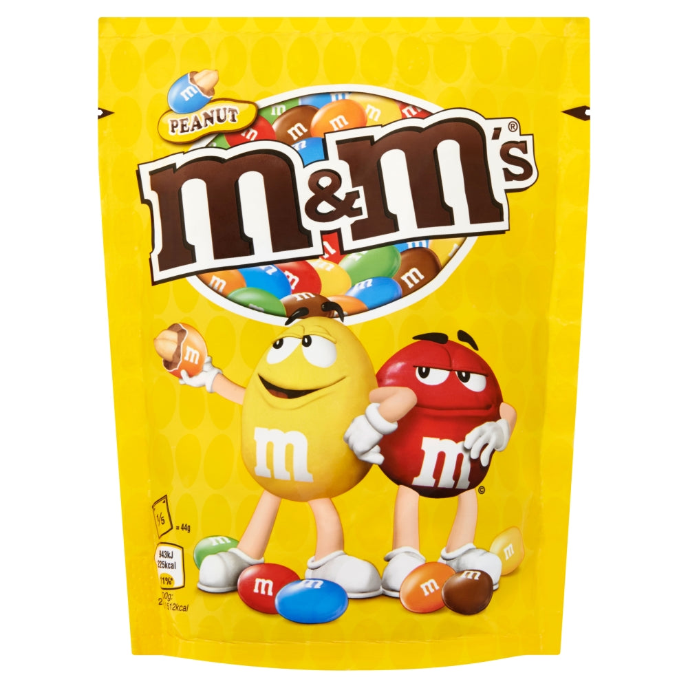 M&amp;M's Peanut Family Bag Schokolade 220 Gramm