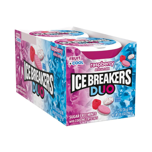 Ice Breakers Duo Himbeere 8x42 Gramm
