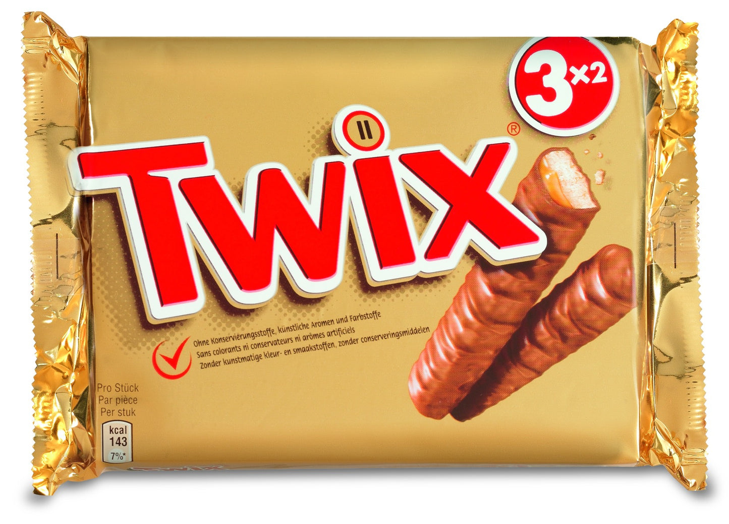 Twix Schokoriegel 3er-Pack