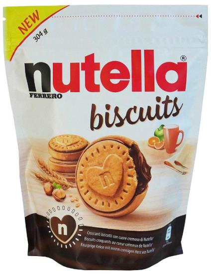 Nutella Kekse 10 X 304 Gramm
