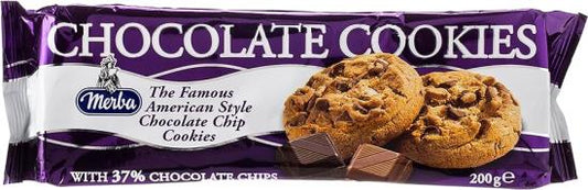 Merba Schokoladenkekse, Schachtel mit 18 x 200 Gramm