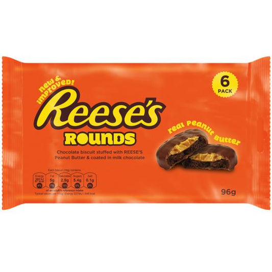 Reese's Rounds Erdnussbutter 12 x 96 Gramm