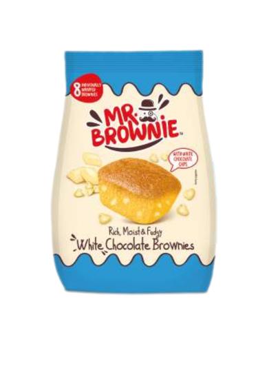 MR Brownie Weiße Schokoladenbrownies 200 Gramm
