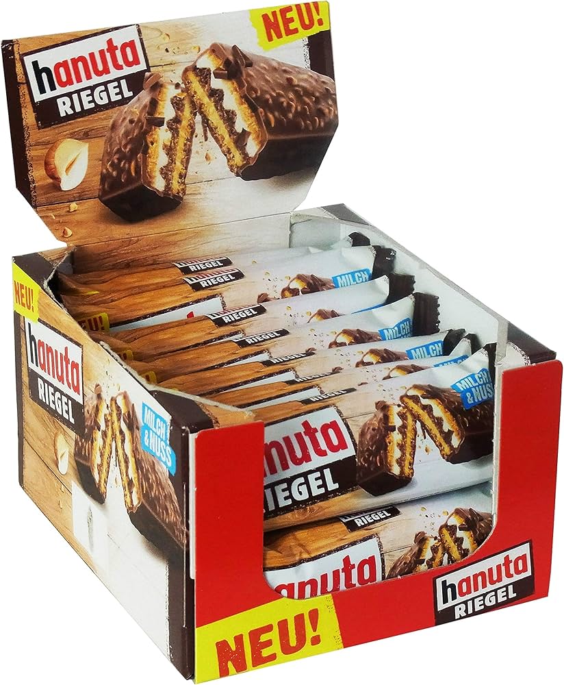 Hanuta Riegel Box - 14 Stück