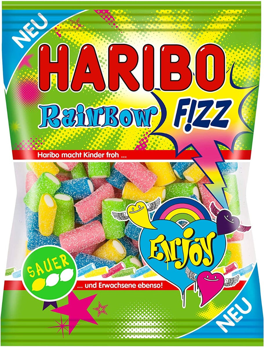 Haribo Rainbow Fizz 160 Gramm