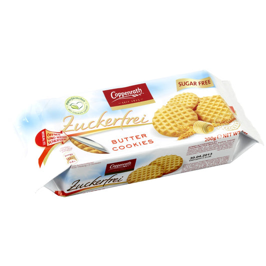 Zuckerfreie Butterkekse 200 Gramm