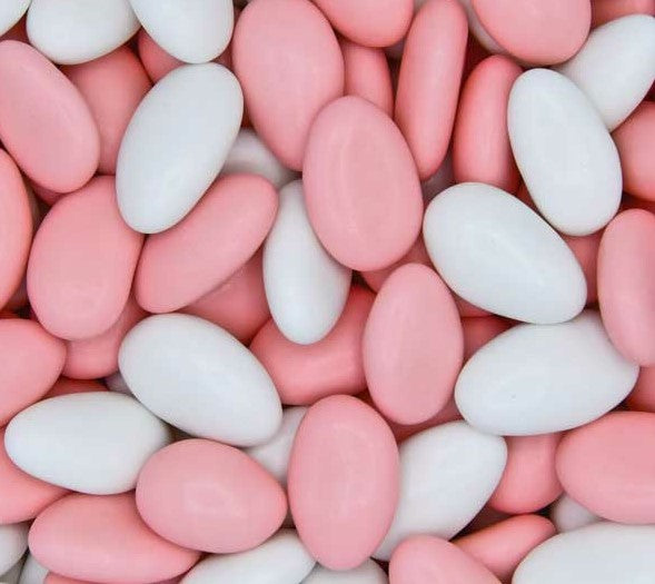 Rosa weiße Mandelbohnen 900 Gramm