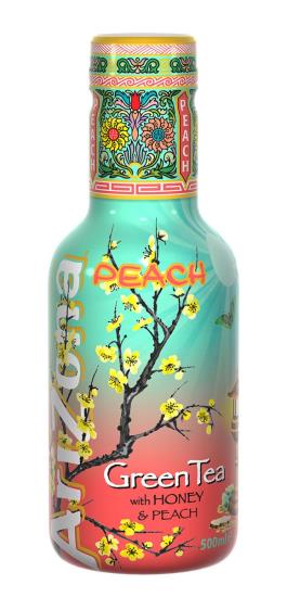 Arizona Honig &amp; Pfirsich Flasche 0,5L