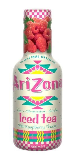 Arizona Eistee Himbeere Flasche 0,5L