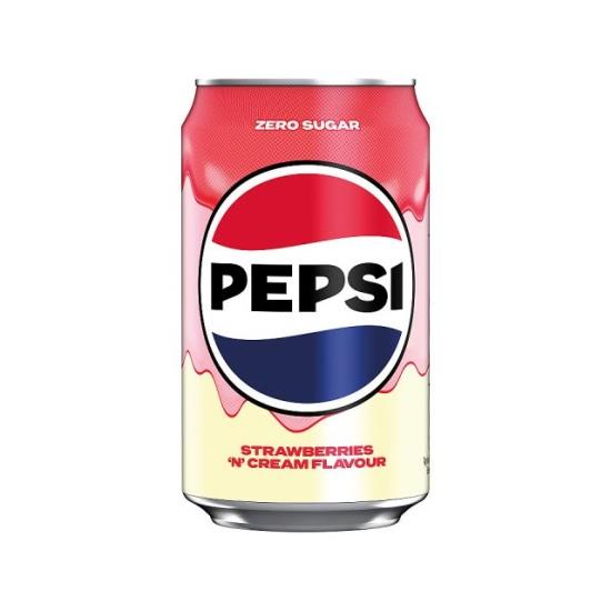 Pepsi Erdbeeren 'N' Cream 24x330ML