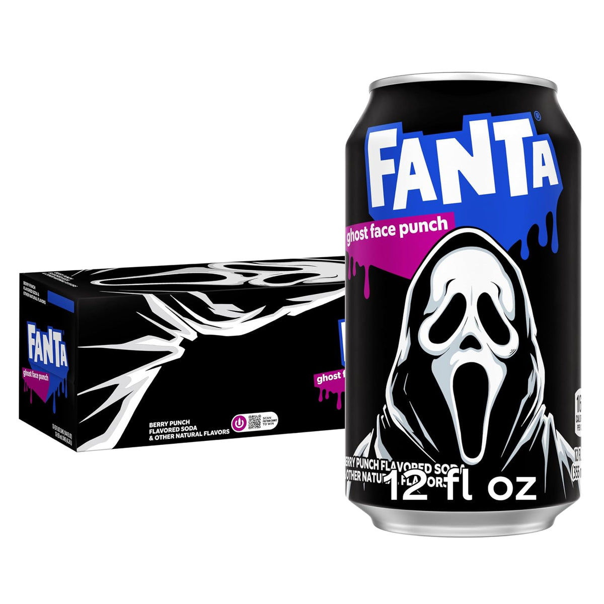 Fanta Ghost Face Fruit Punch 355ML
