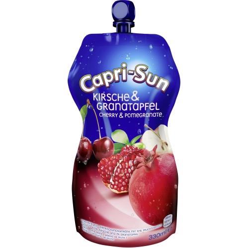 Capri-Sonne Kirsche &amp; Granatapfel Beutel 330ML