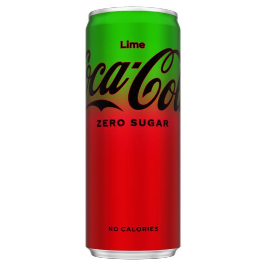 Coca Cola Lime Zero Tablett 12 x 25 cl