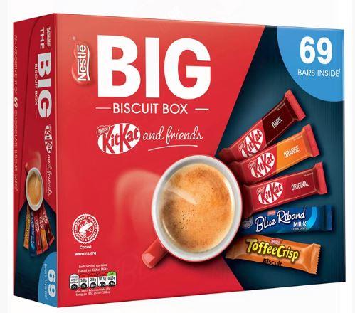 KitKat Big Biscuit Box - 69 Stück