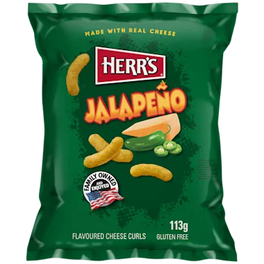 Herr's Jalapeno Curls 113 Gramm